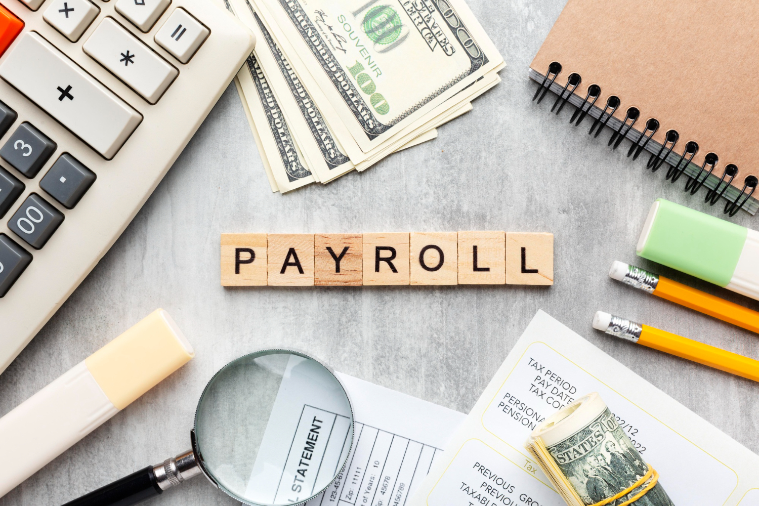 top-view-payroll-concept-with-cash